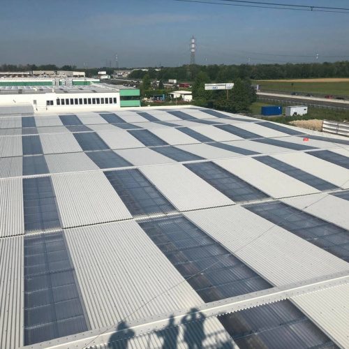 Coperture in lamiera grecata